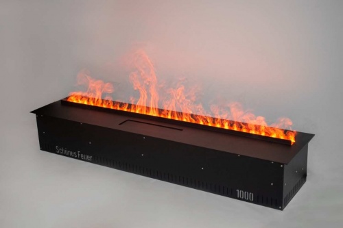 Электроочаг Schönes Feuer 3D FireLine 1000 Pro со стальной крышкой в Мурманске