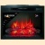 Электроочаг InterFlame Jupiter 30 Black/Brass LED FX (черный/золото) в Мурманске