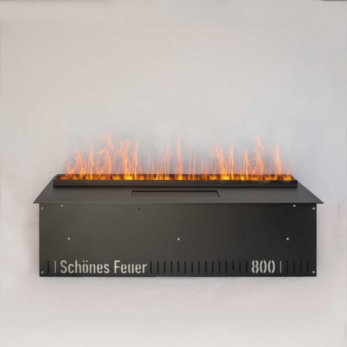 Электроочаг Schönes Feuer 3D FireLine 800 со стальной крышкой в Мурманске